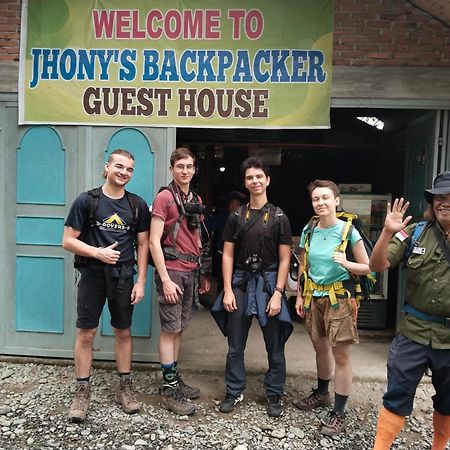 Jhony'S Backpacker-Guest House Only Stay Here Book Treking With Us Bukit Lawang Ngoại thất bức ảnh